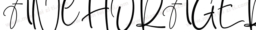 ANCHORAGE Regular字体转换